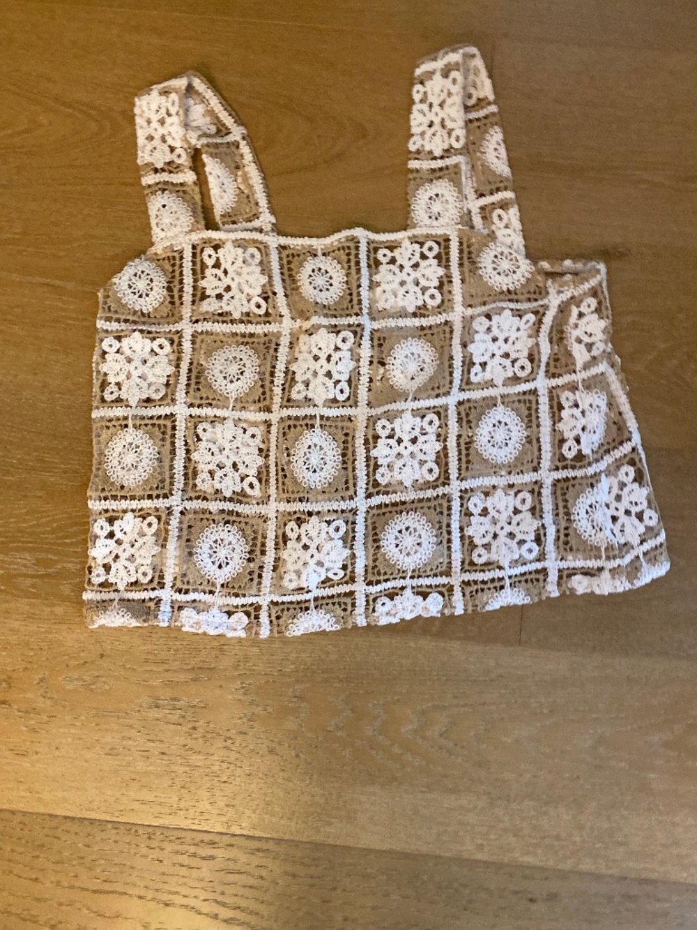 Loft cropped tank top